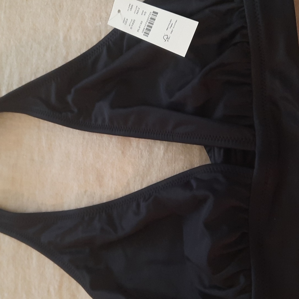 Jcrew Swim top ,Size XS, Navy, NWT. - Picture 3 of 3